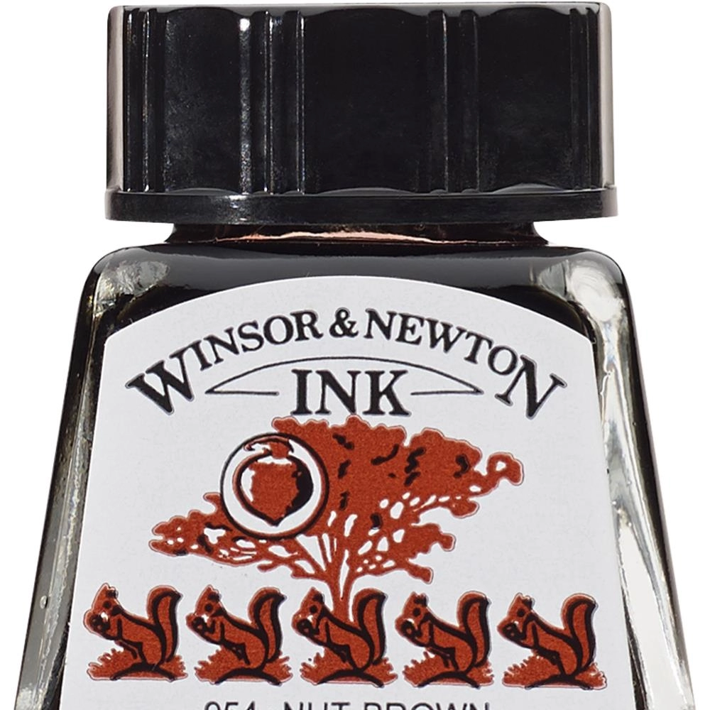 Een Tekeninkt Winsor & Newton 14 ml 441 nut brown koop je bij Terpen Tijn