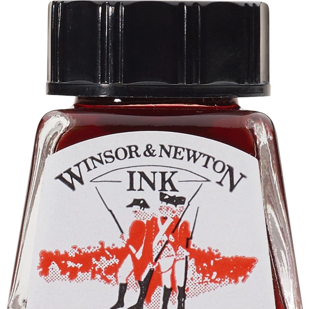 Een Tekeninkt Winsor & Newton 14 ml 680 vermillion koop je bij Terpen Tijn