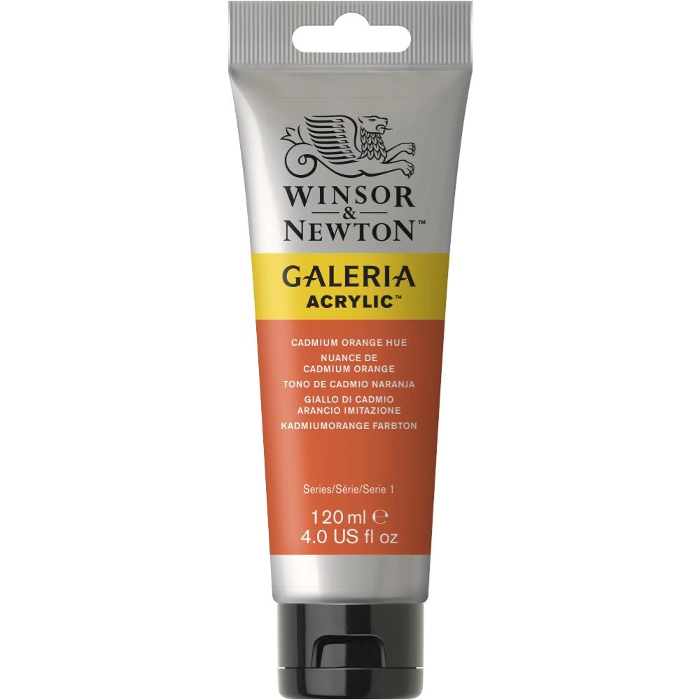 Een Acrylverf Galeria 120 ml 090 cadmium orange hue koop je bij Terpen Tijn