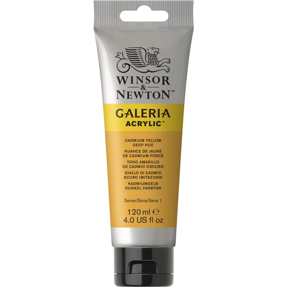 Een Acrylverf Galeria 120 ml 115 cadmium yellow deep hue koop je bij Terpen Tijn