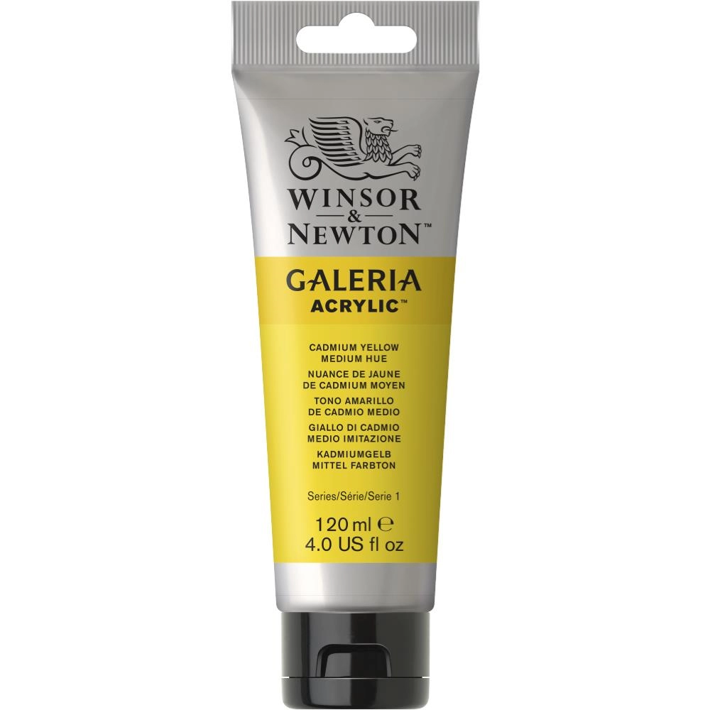 Een Acrylverf Galeria 120 ml 120 cadmium yellow medium hue koop je bij Terpen Tijn