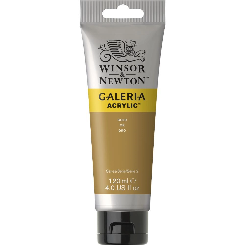 Een Acrylverf Galeria 120 ml 283 metallic gold koop je bij Terpen Tijn