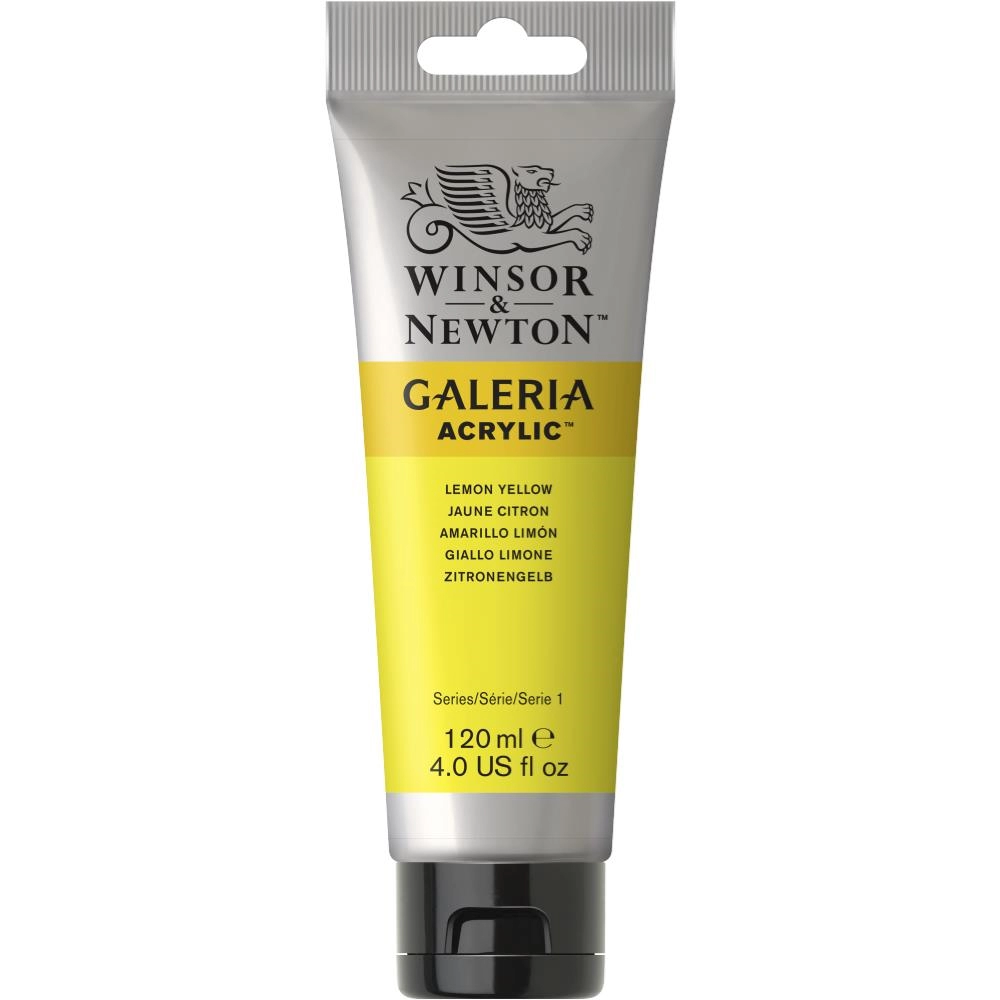 Een Acrylverf Galeria 120 ml 346 lemon yellow koop je bij Terpen Tijn