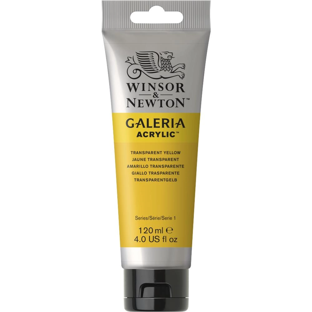 Een Acrylverf Galeria 120 ml 653 transparent yellow koop je bij Terpen Tijn