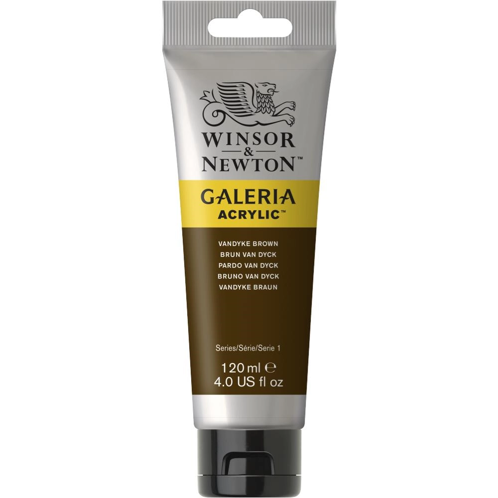 Een Acrylverf Galeria 120 ml 676 Vandycke brown koop je bij Terpen Tijn