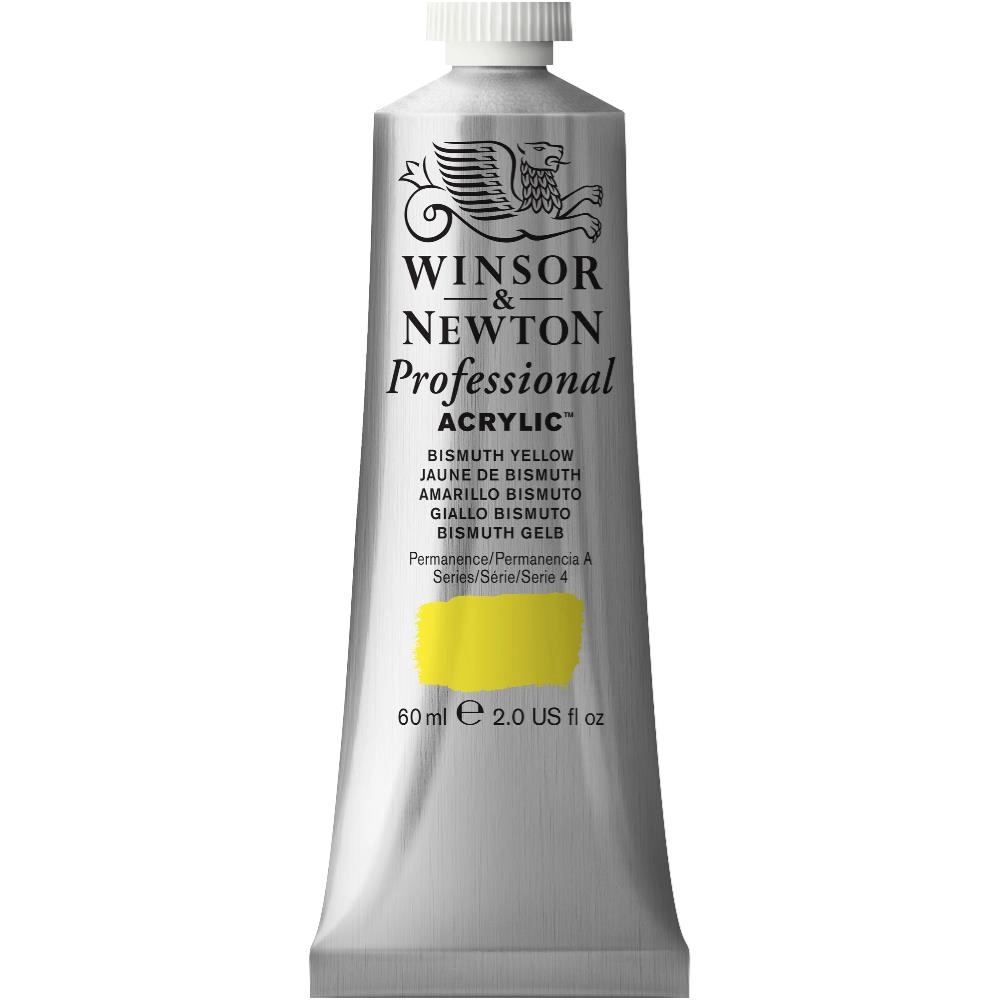 Een WINSOR & NEWTON ARTISTS ACRYLVERF 60ML 025 BISMUTH YELLOW koop je bij Terpen Tijn