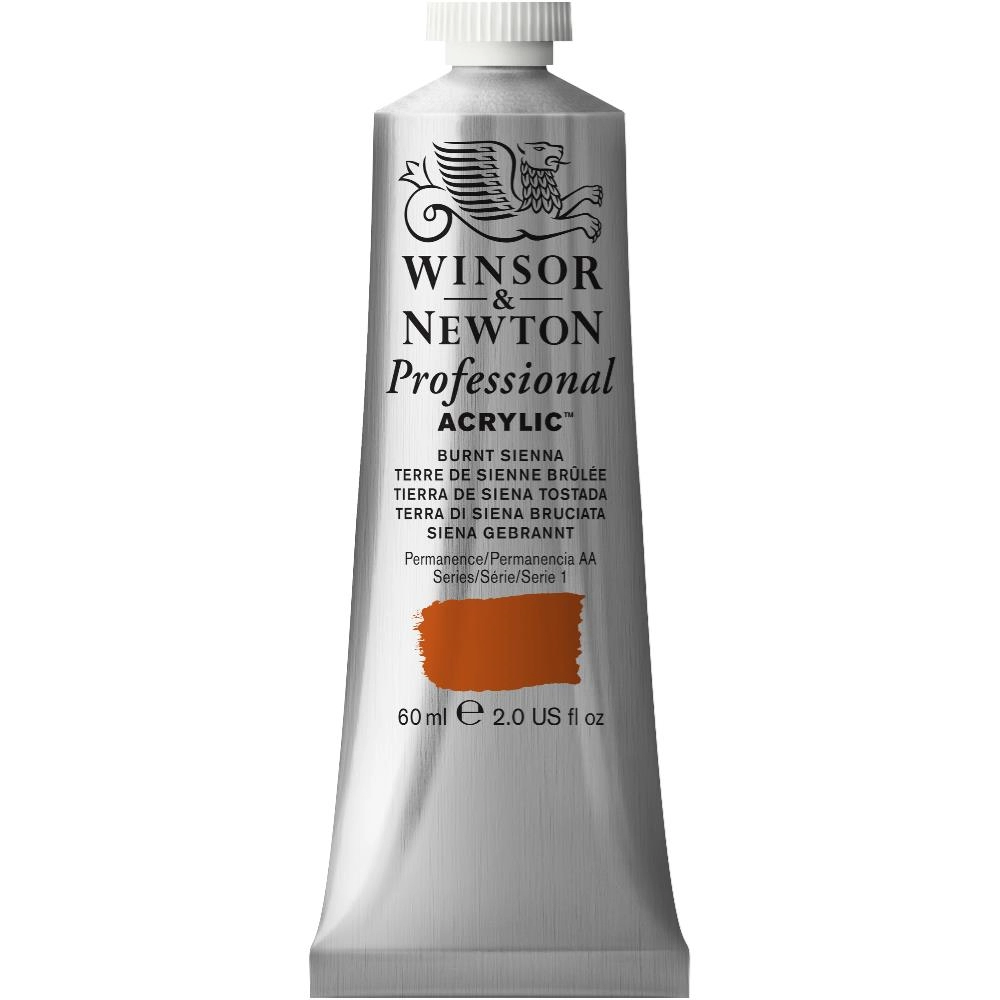 Een WINSOR & NEWTON ARTISTS ACRYLVERF 60ML 074 BURNT SIENNA koop je bij Terpen Tijn