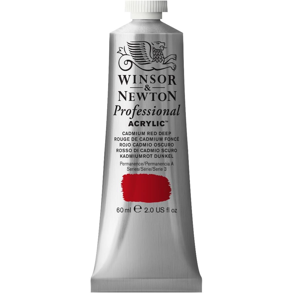 Een Winsor & Newton Professional Acrylic Colour 60ml 097 cadmium red deep koop je bij Terpen Tijn