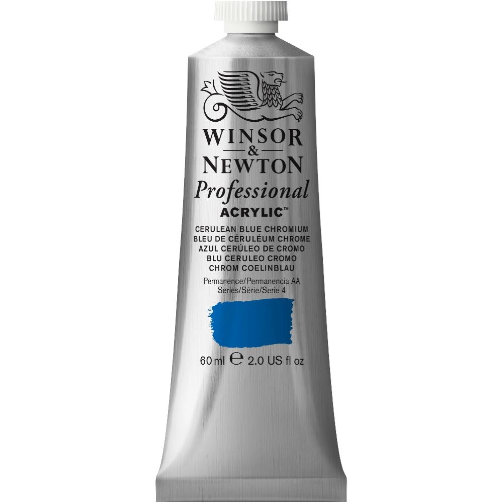 Een WINSOR & NEWTON ARTISTS ACRYLVERF 60ML 130 CERULEAN BLUE CHR koop je bij Terpen Tijn