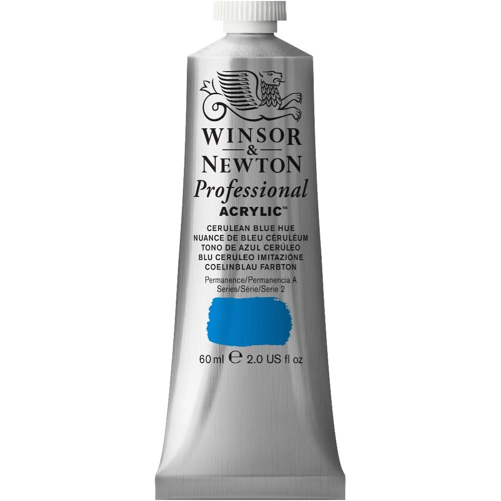 Een WINSOR & NEWTON ARTISTS ACRYLVERF 60ML 139 CERULEAN BLUE HUE koop je bij Terpen Tijn