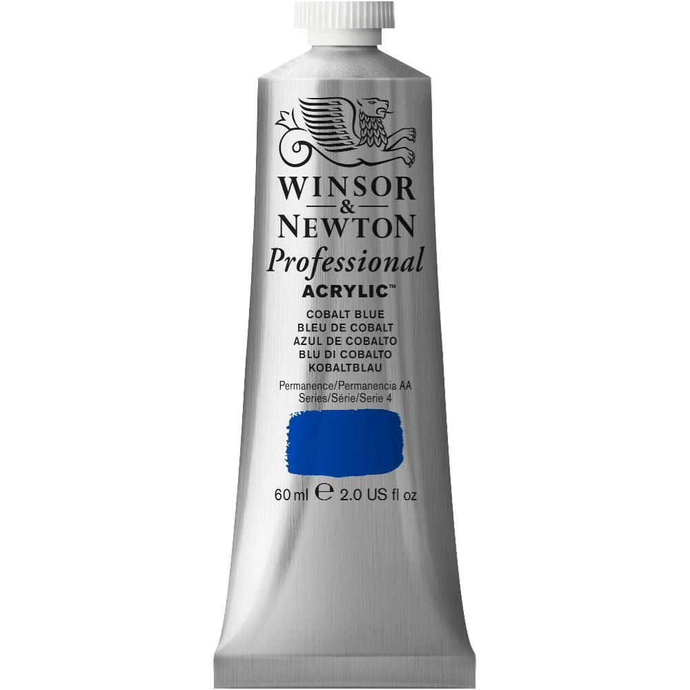 Een Winsor & Newton Professional Acrylic Colour 60ml 178 cobalt blue koop je bij Terpen Tijn