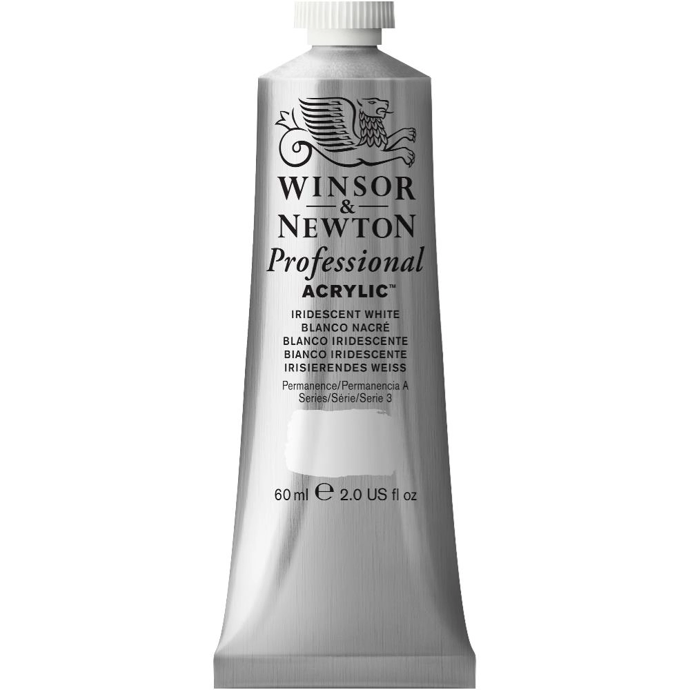 Een WINSOR & NEWTON ARTISTS ACRYLVERF 60ML 330 IRIDESCENT WHITE koop je bij Terpen Tijn