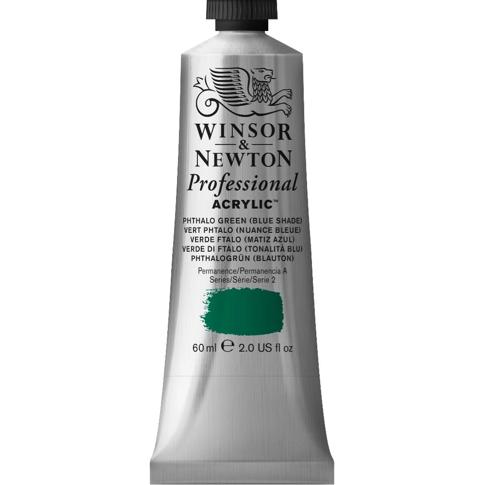 Een WINSOR & NEWTON ARTISTS ACRYLVERF 60ML 522 PHTHALO GREEN (BLUE) koop je bij Terpen Tijn