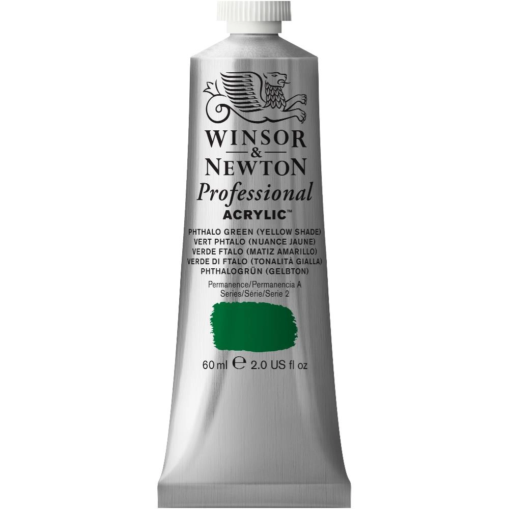 Een WINSOR & NEWTON ARTISTS ACRYLVERF 60ML 521 PHTHALO GREEN (YELLOW) koop je bij Terpen Tijn