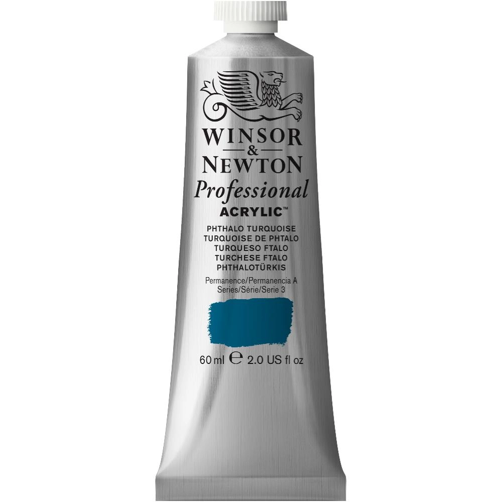 Een WINSOR & NEWTON ARTISTS ACRYLVERF 60ML 526 PHTHALO TURQUOISE koop je bij Terpen Tijn