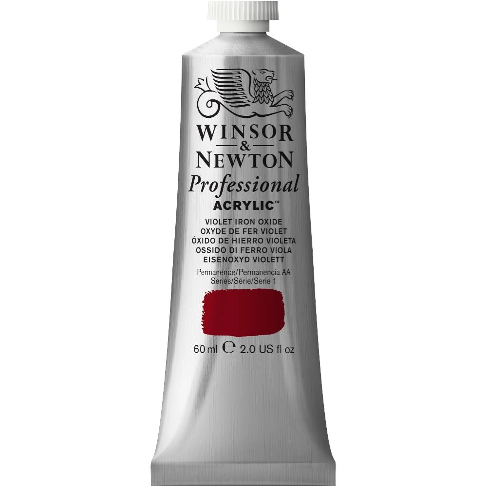 Een WINSOR & NEWTON ARTISTS ACRYLVERF 60ML 691 VIOLET IRON OXIDE koop je bij Terpen Tijn