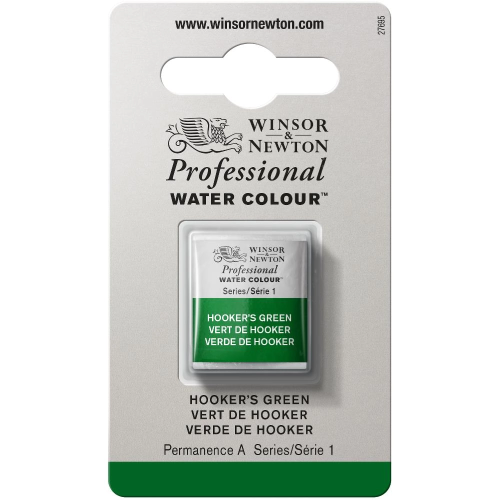 Een Aquarelverf Winsor & Newton Artists half 311 hookers green koop je bij Terpen Tijn