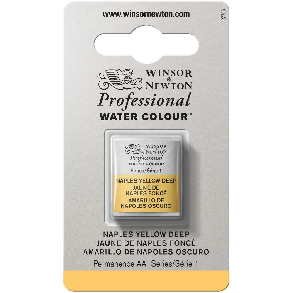 Een Aquarelverf Winsor & Newton Artists half 425 naples yellow deep koop je bij Terpen Tijn