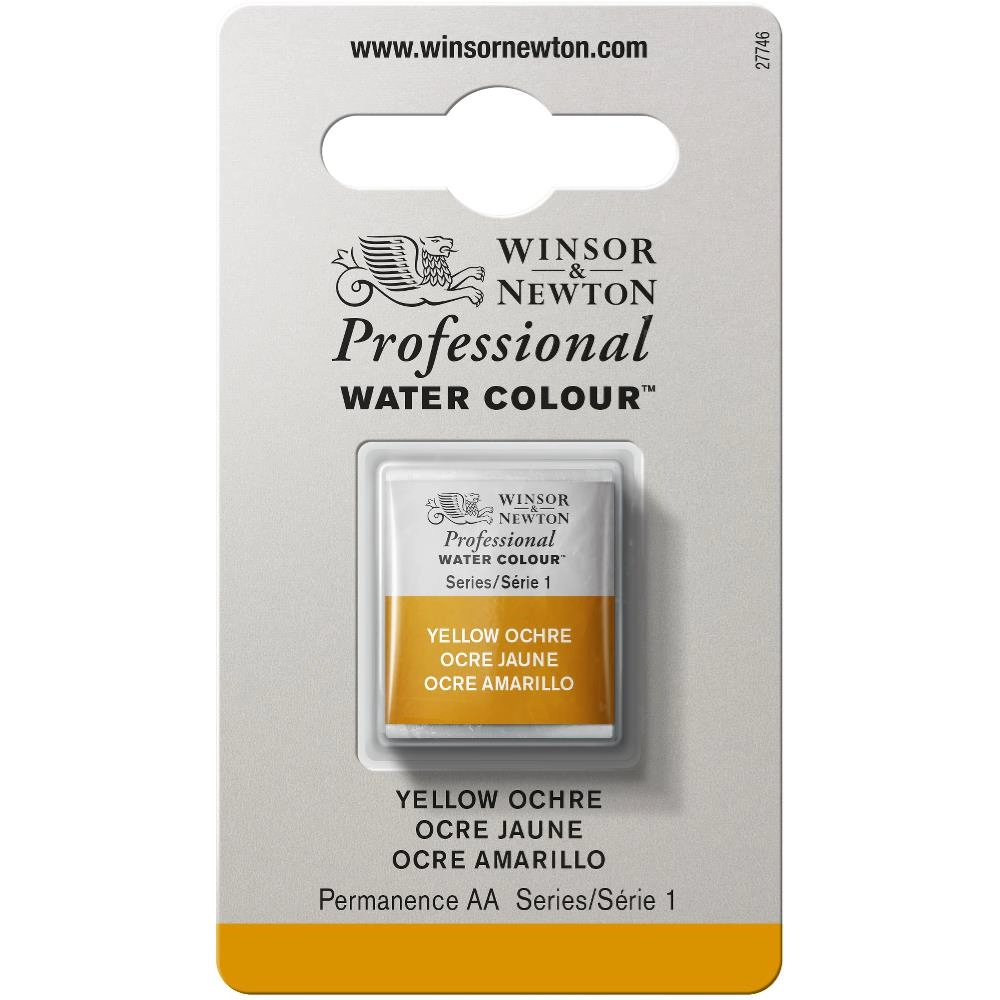 Een Aquarelverf Winsor & Newton Artists half 744 yellow ochre koop je bij Terpen Tijn