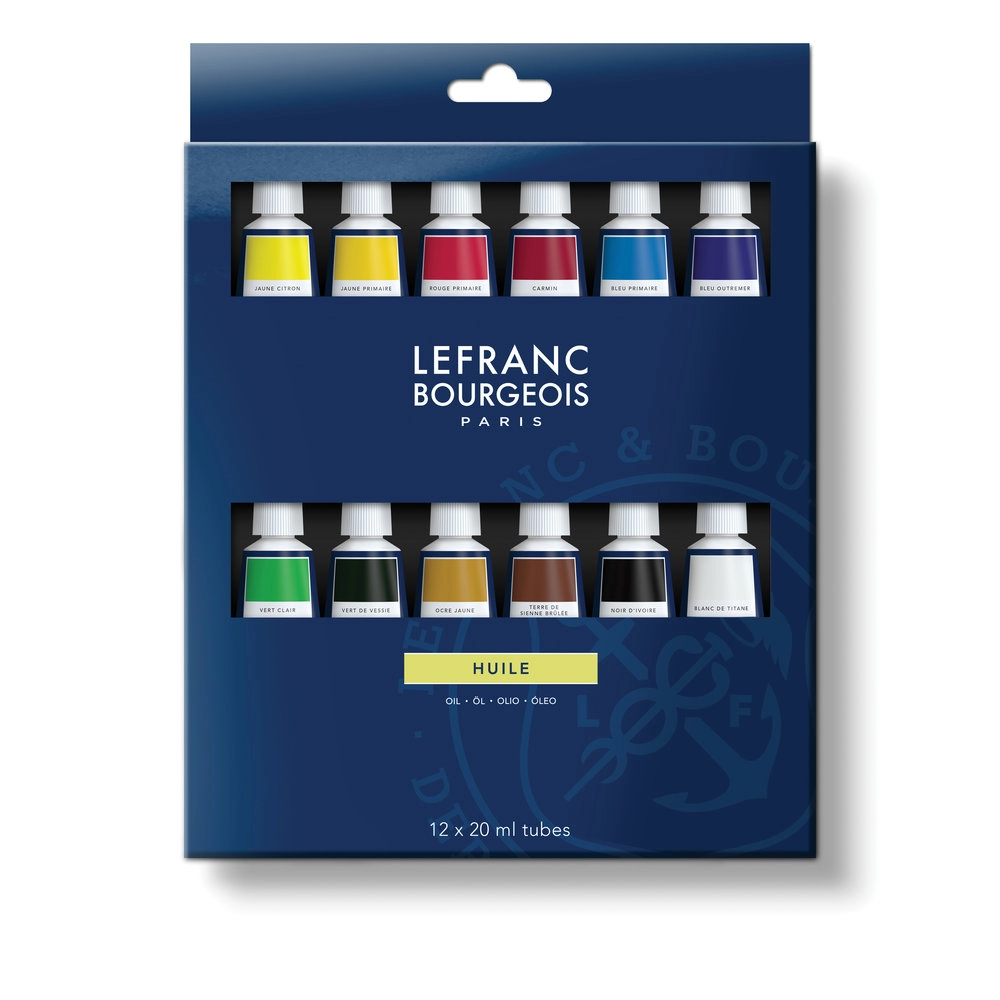 Een LeFranc olieverfset 12x20ml. koop je bij Terpen Tijn