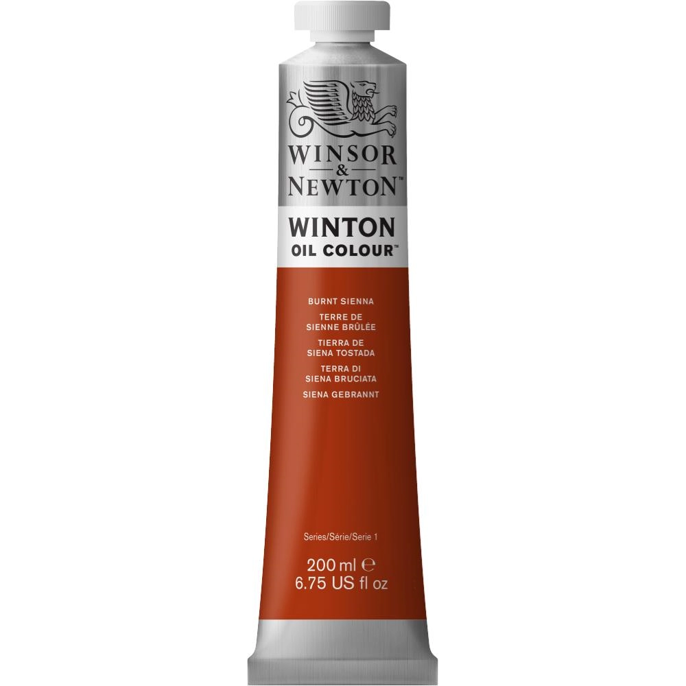 Een Olieverf Winton 200 ml 074 burnt sienna koop je bij Terpen Tijn