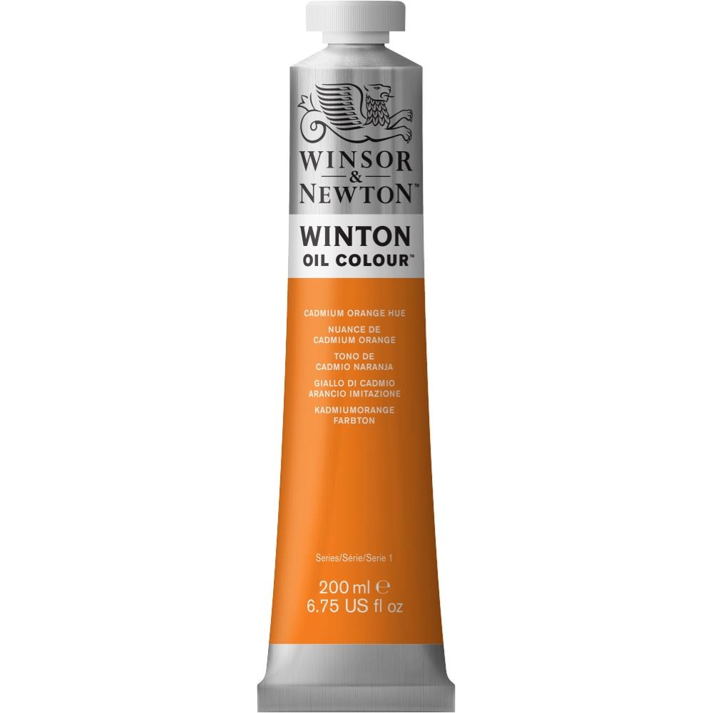 Een Olieverf Winton 200 ml 090 cadmium orange hue koop je bij Terpen Tijn