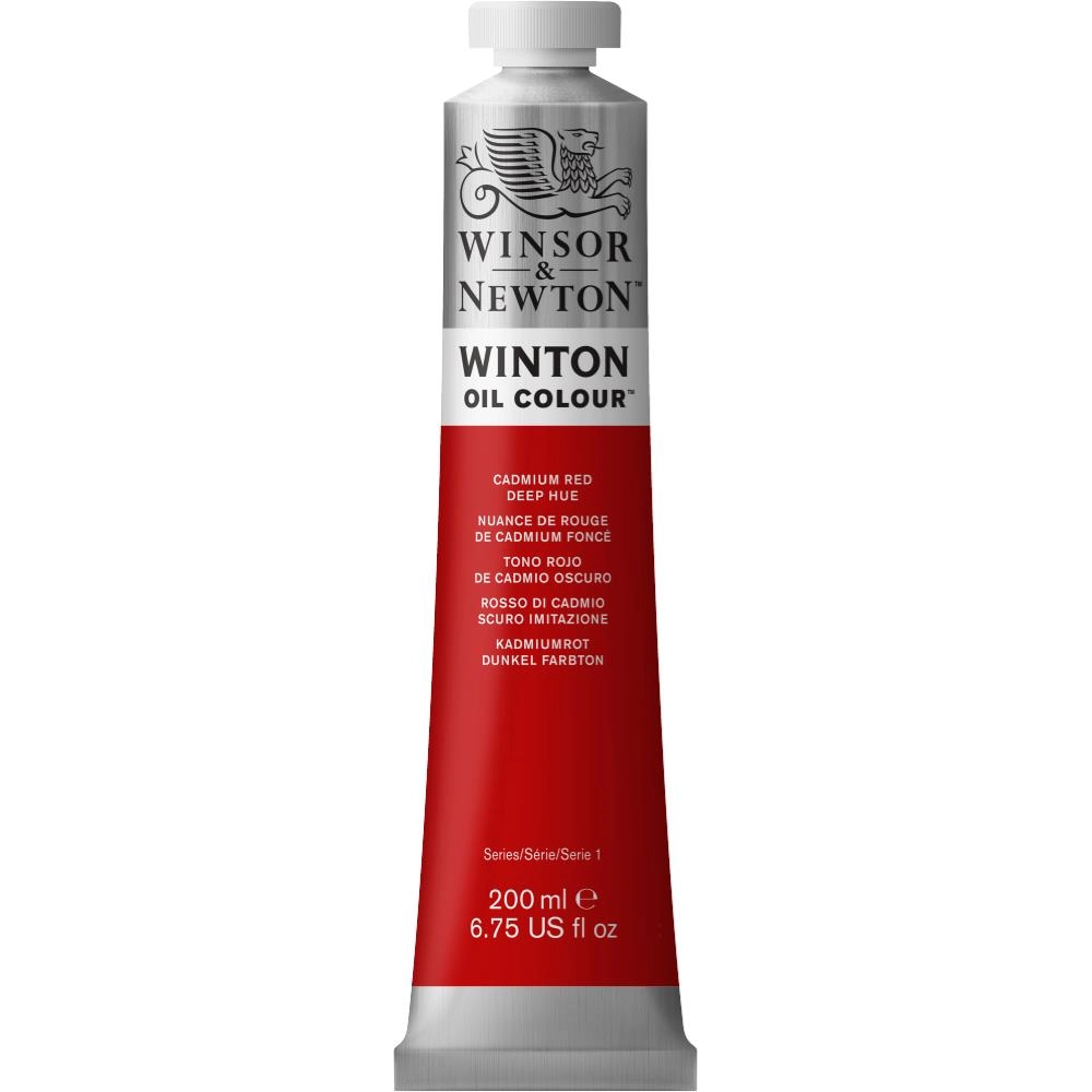 Een Olieverf Winton 200 ml 098 cadmium red deep hue koop je bij Terpen Tijn