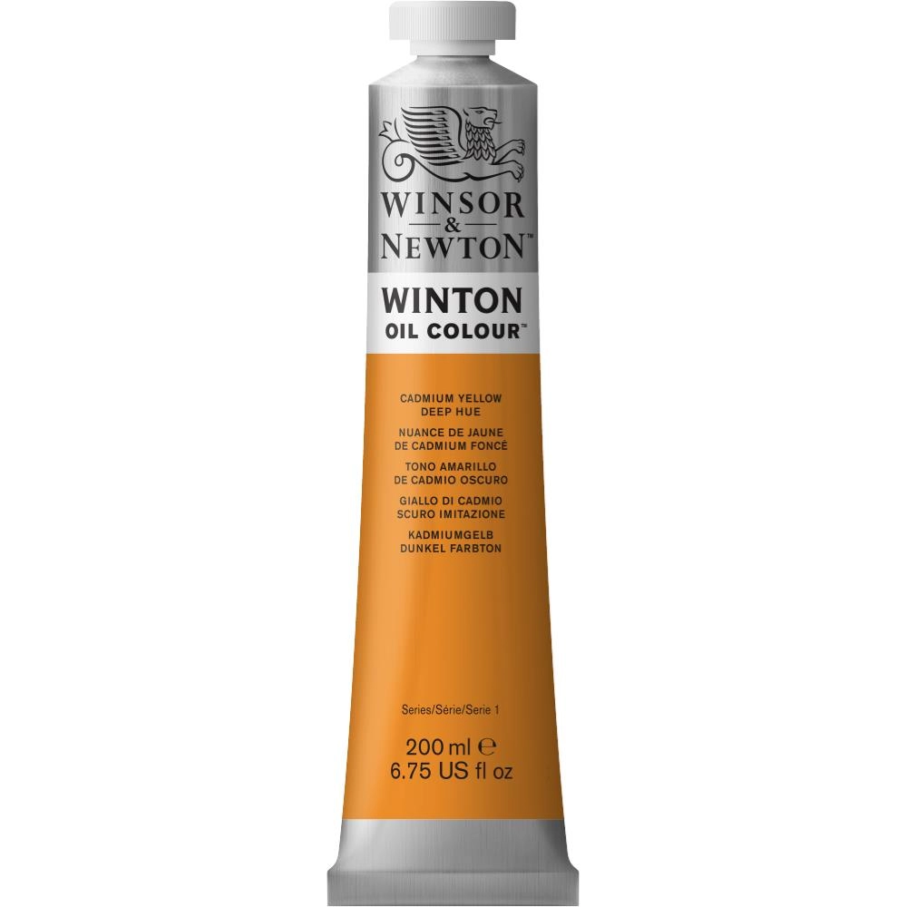 Een Olieverf Winton 200 ml 115 cadmium yellow deep hue koop je bij Terpen Tijn