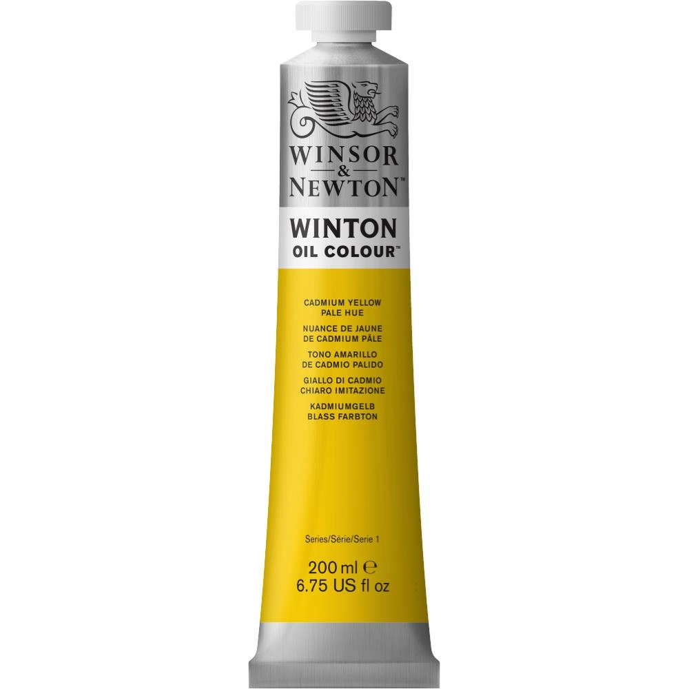 Een Olieverf Winton 200 ml 119 cadmium yellow pale hue koop je bij Terpen Tijn