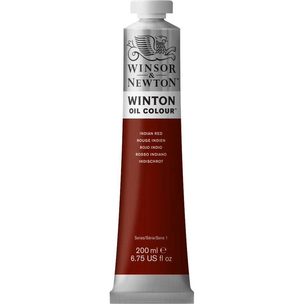 Een Olieverf Winton 200 ml 317 indian red koop je bij Terpen Tijn