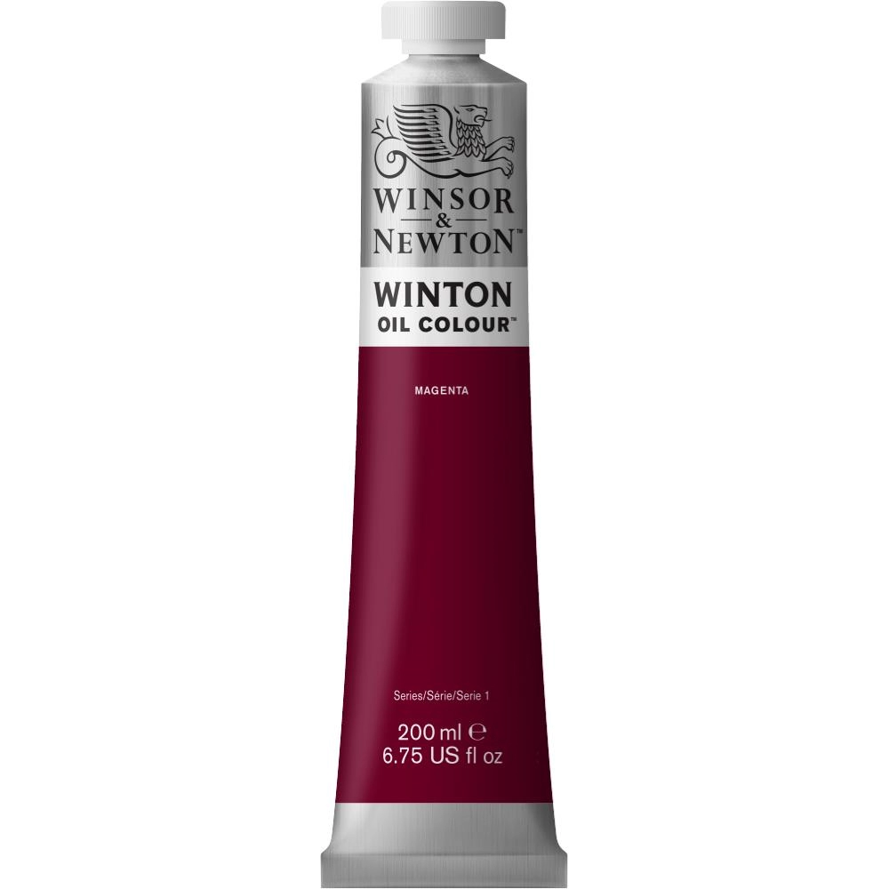 Een Olieverf Winton 200 ml 380 magenta koop je bij Terpen Tijn