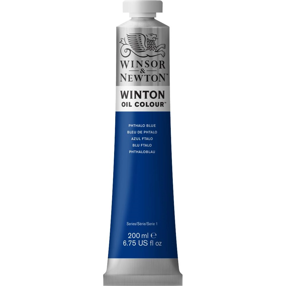 Een Olieverf Winton 200 ml 516 phthalo blue koop je bij Terpen Tijn