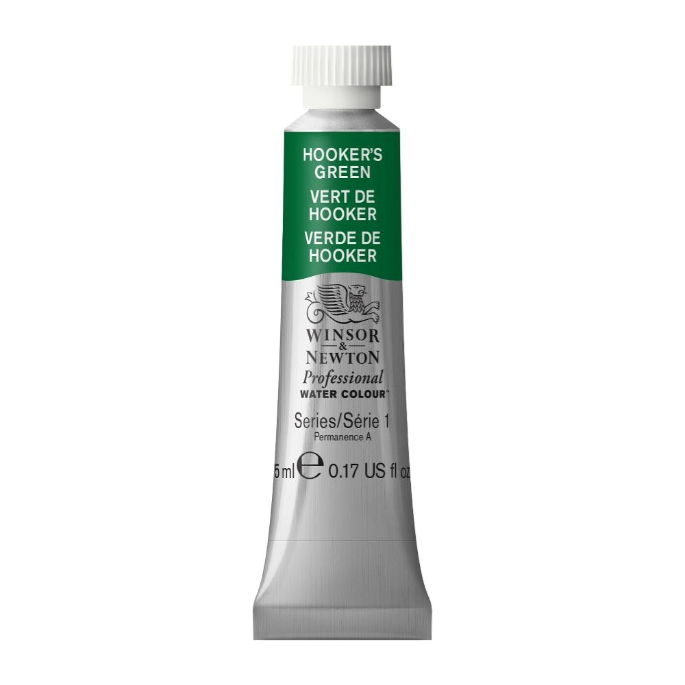 Een Aquarelverf Winsor & Newton Artists 5 ml 311 hookers green koop je bij Terpen Tijn