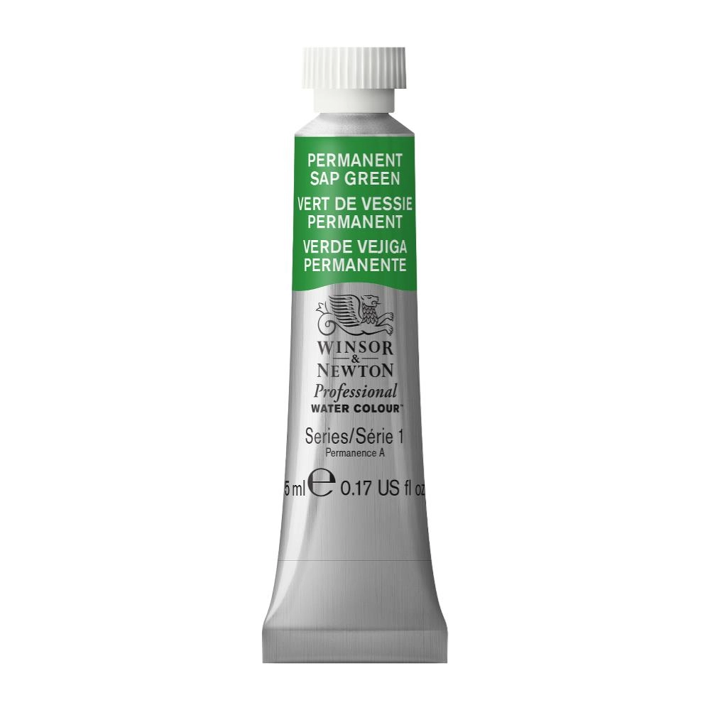 Een Aquarelverf Winsor & Newton Artists 5 ml 503 permanent sap green koop je bij Terpen Tijn