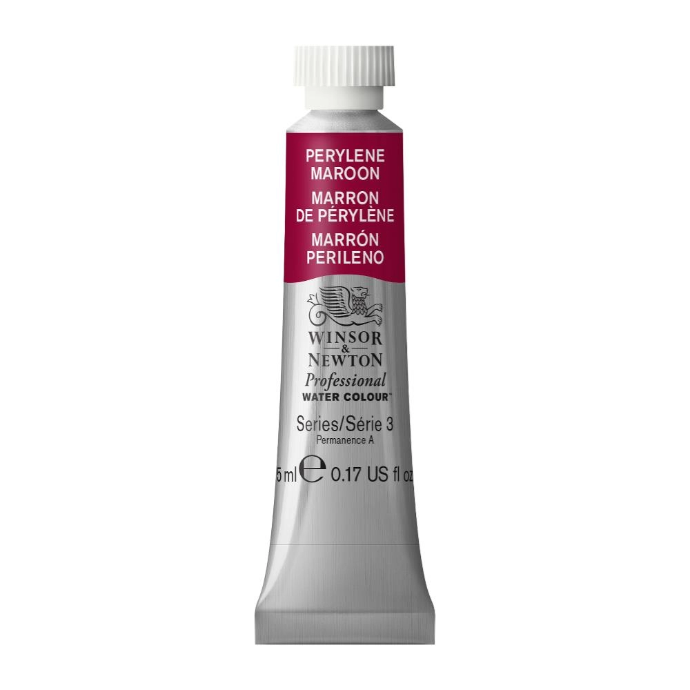 Een Aquarelverf Winsor & Newton Artists 5 ml 507 perylene maroon koop je bij Terpen Tijn