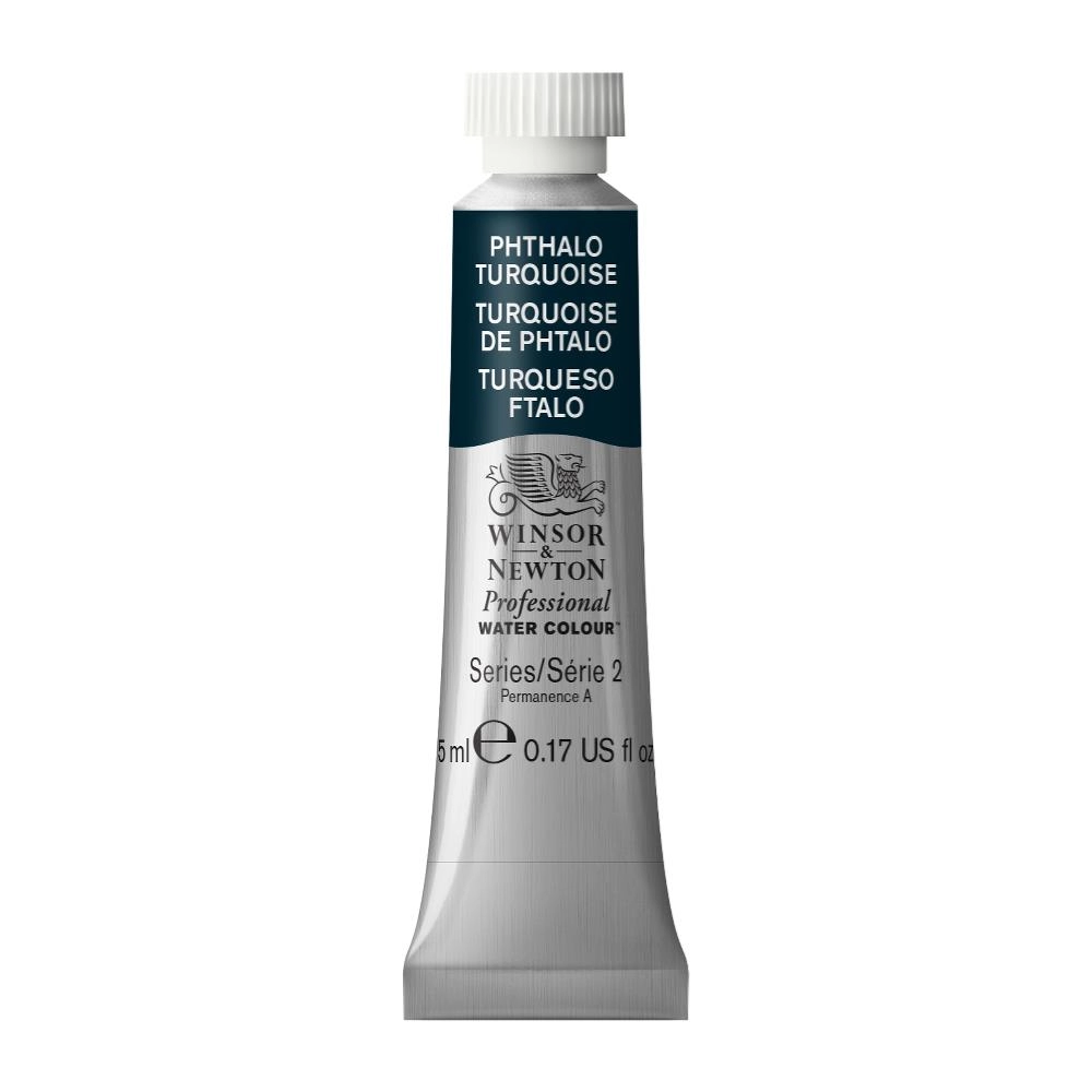 Een Aquarelverf Winsor & Newton Artists 5 ml 526 phthalo turquoise koop je bij Terpen Tijn