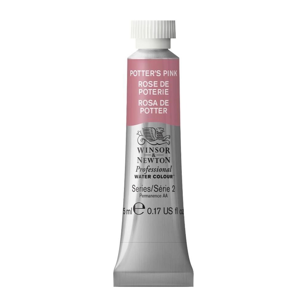 Een Aquarelverf Winsor & Newton Artists 5 ml 537 potters pink koop je bij Terpen Tijn