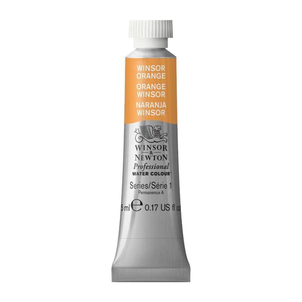 Een Aquarelverf Winsor & Newton Artists 5 ml 724 winsor orange koop je bij Terpen Tijn