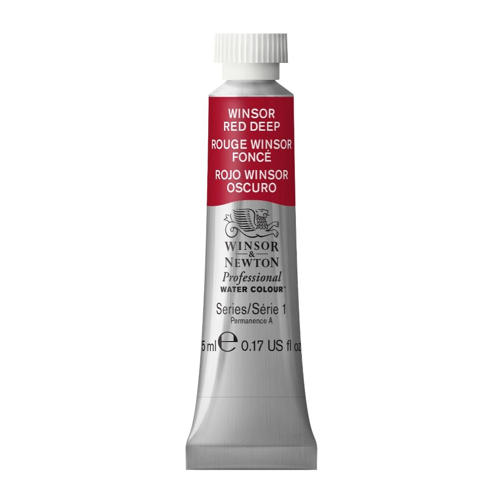 Een Aquarelverf Winsor & Newton Artists 5 ml 725 winsor red deep koop je bij Terpen Tijn