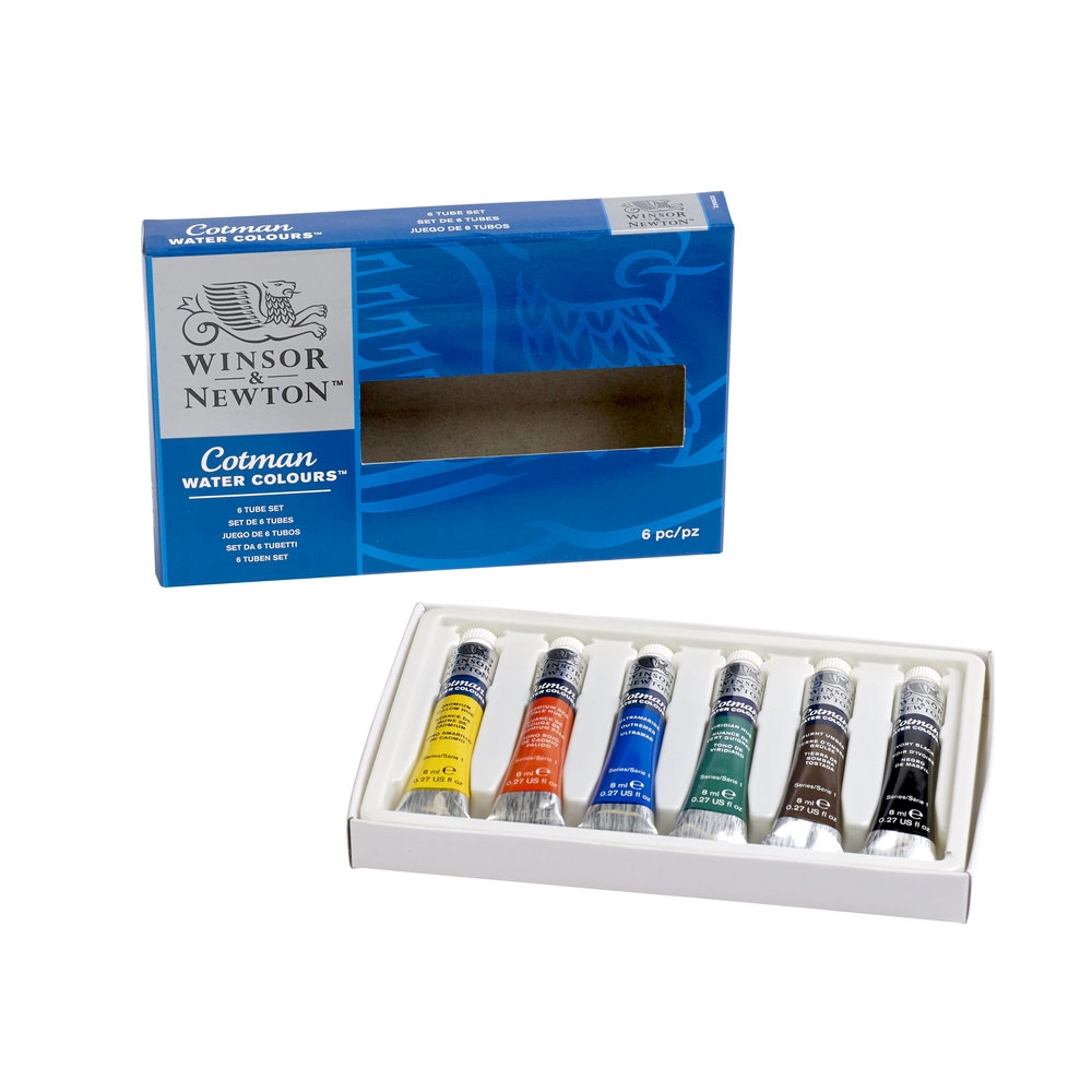 Een Aquarelverf 6 tubes 8 ml set Cotman koop je bij Terpen Tijn