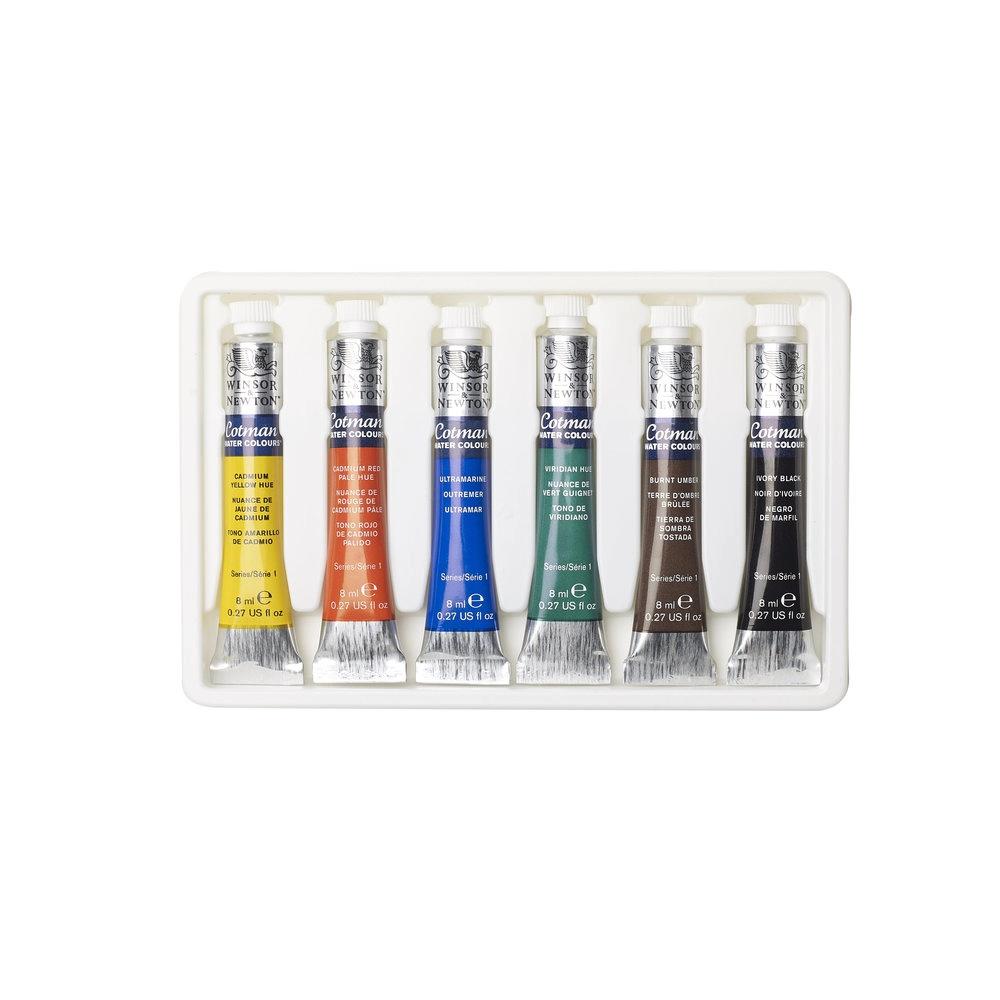 Een Aquarelverf 6 tubes 8 ml set Cotman koop je bij Terpen Tijn