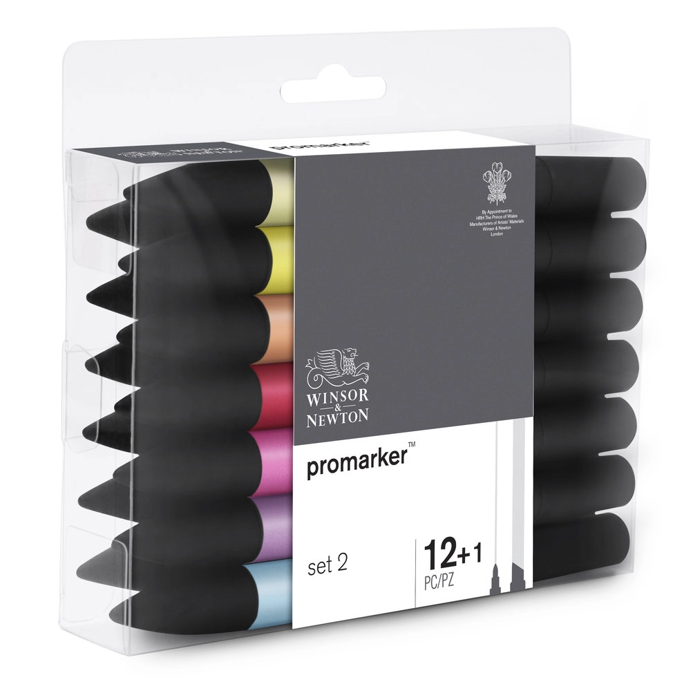 Een Winsor & Newton Promarker set 2 koop je bij Terpen Tijn