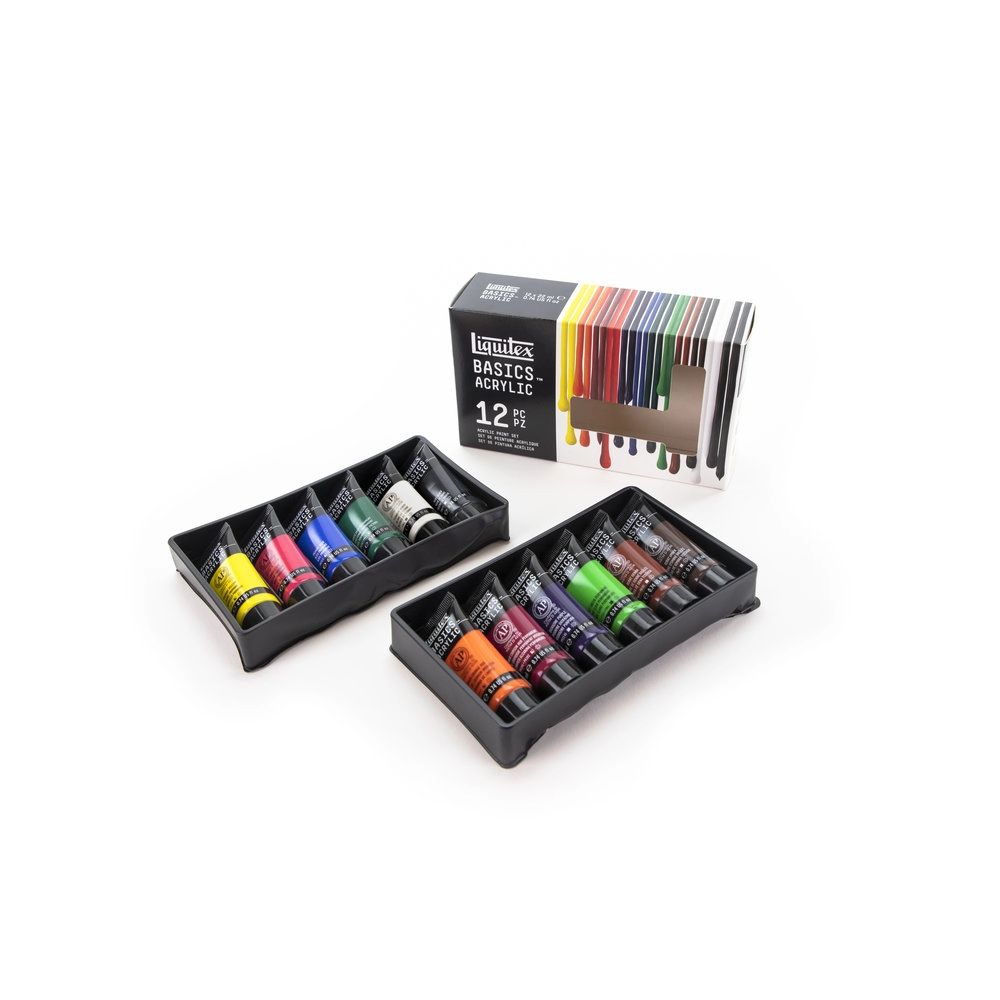 Een Liquitex Basics Set 12X22ml koop je bij Terpen Tijn