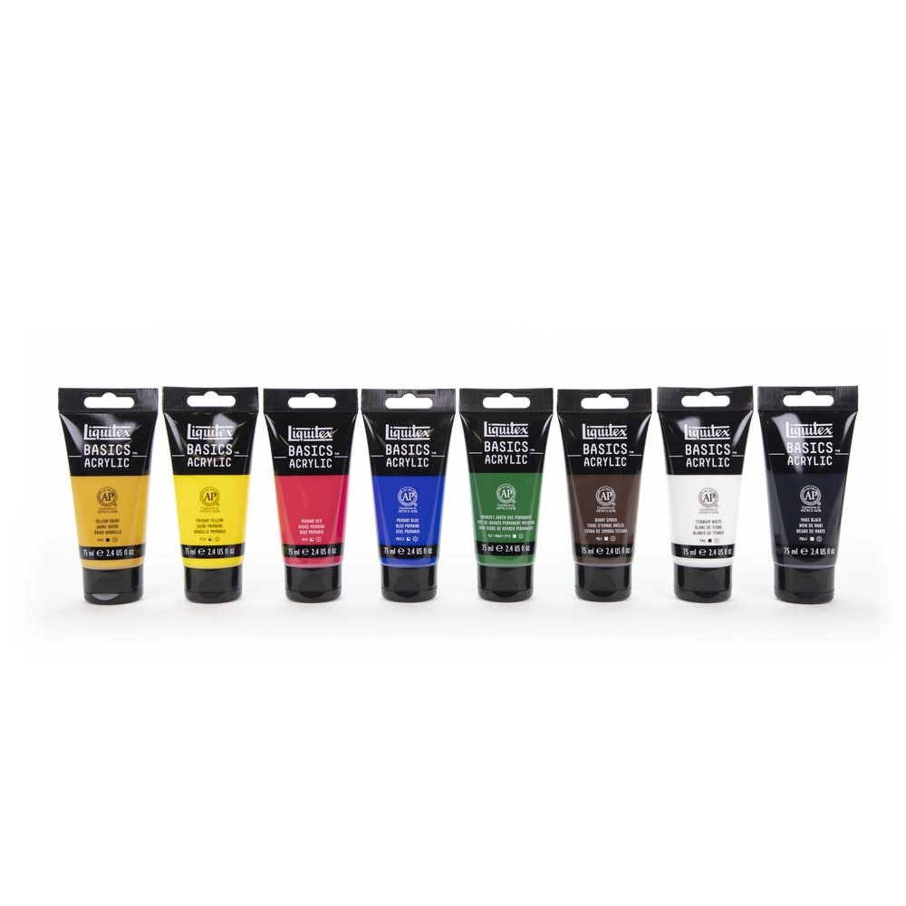 Een Liquitex Basics Set 8 x 75ml koop je bij Terpen Tijn