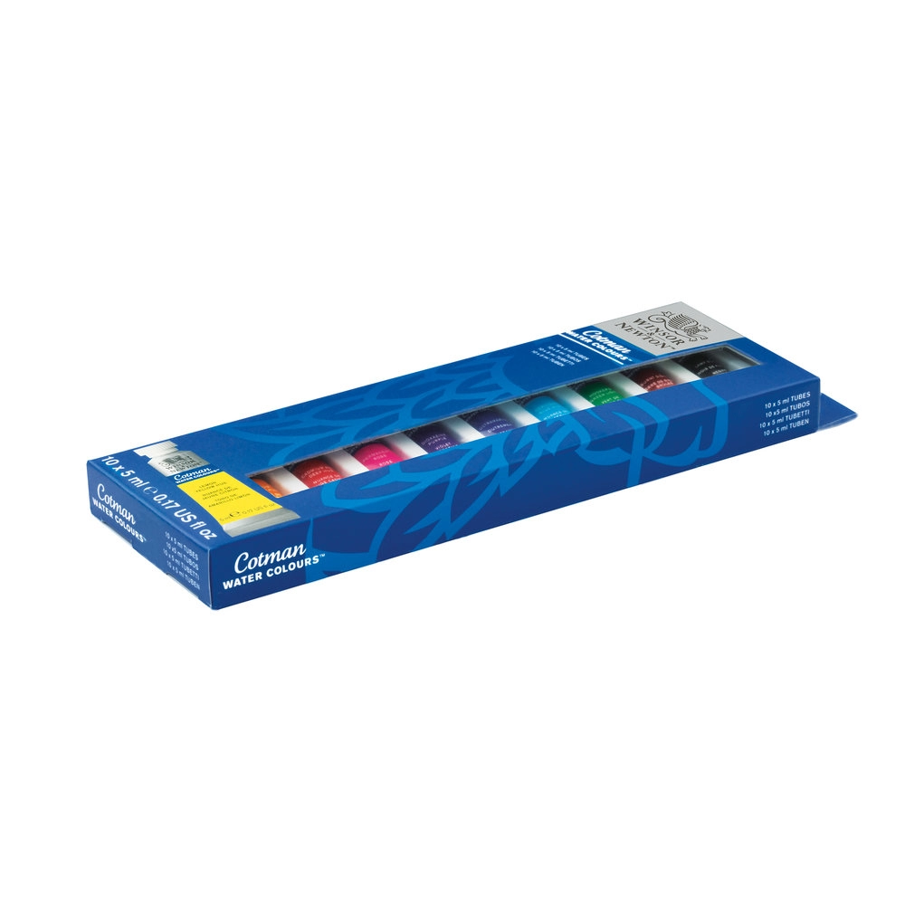 Een Cotman aquarelset met 10 tubes van 5 ml. koop je bij Terpen Tijn