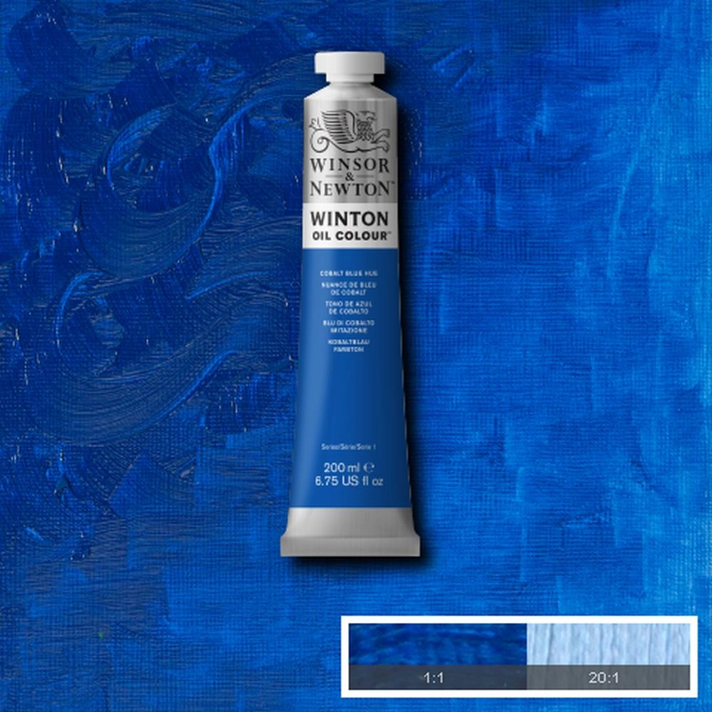 Een Olieverf Winton 200 ml 179 cobalt blue hue koop je bij Terpen Tijn