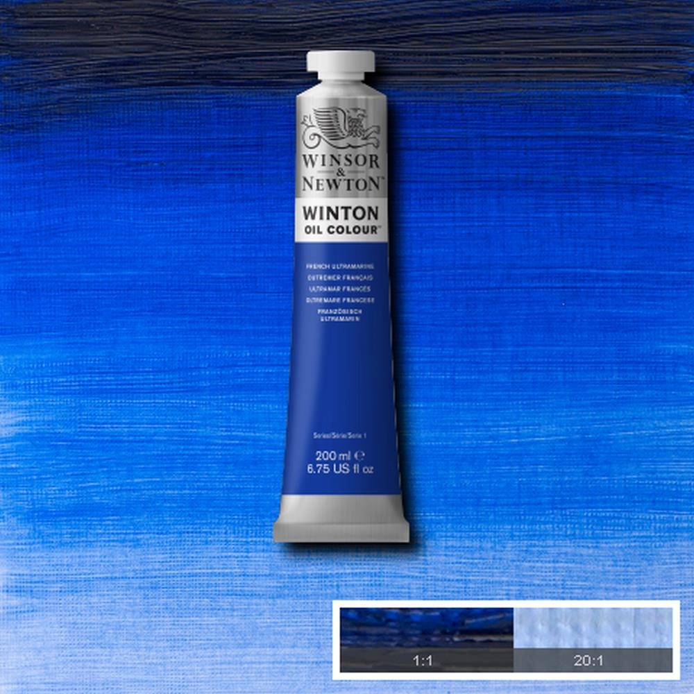 Een Olieverf Winton 200 ml 263 french ultramarine koop je bij Terpen Tijn