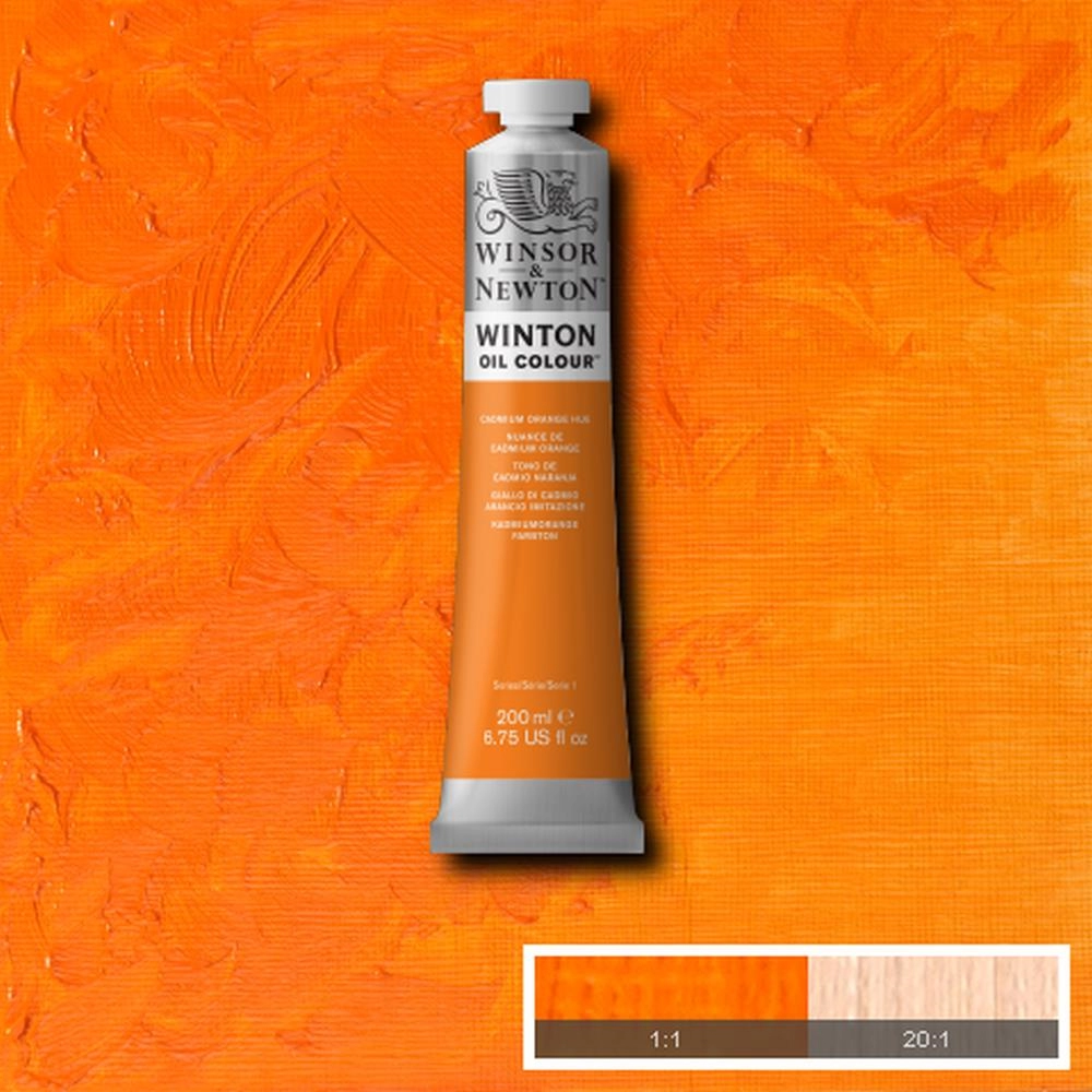 Een Olieverf Winton 200 ml 090 cadmium orange hue koop je bij Terpen Tijn