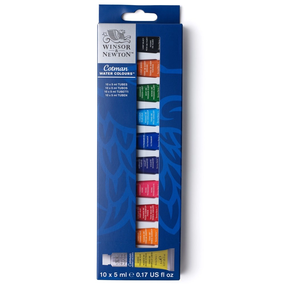 Een Cotman aquarelset met 10 tubes van 5 ml. koop je bij Terpen Tijn