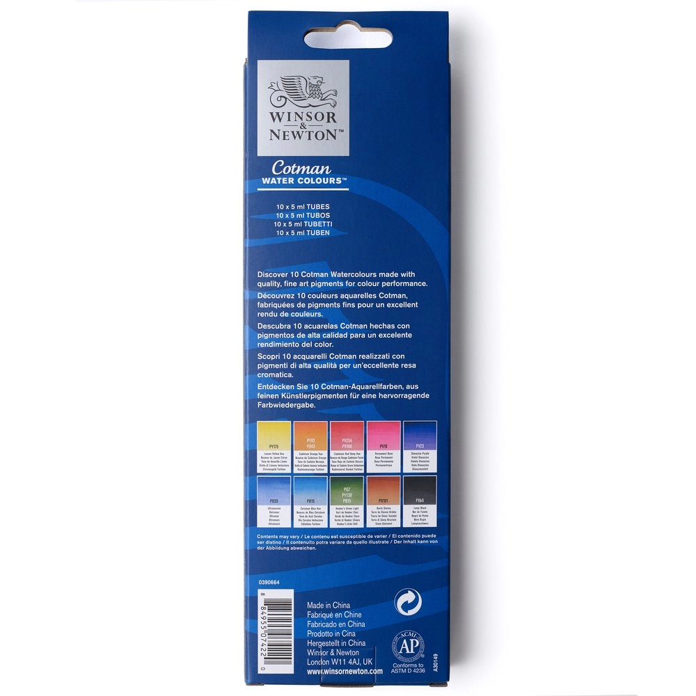 Een Cotman aquarelset met 10 tubes van 5 ml. koop je bij Terpen Tijn